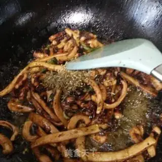 Make Dry squid step 7