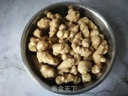 Make Pickle ginger step 0
