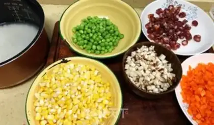 Make Sausage corn step 0