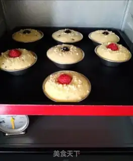Make Blueberry marfin step 4