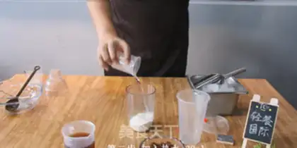 Make Potato milk tea step 1