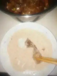 Make Powdered chicken chest step 2