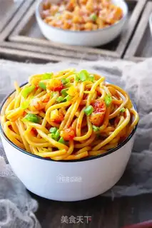 Make Hot dry noodles step 8
