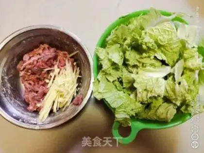 Make Big cabbage for beef step 0