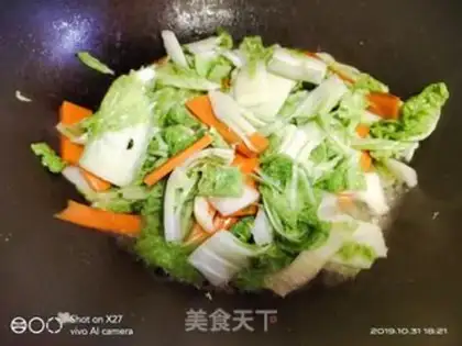 Make Big cabbage for beef step 1
