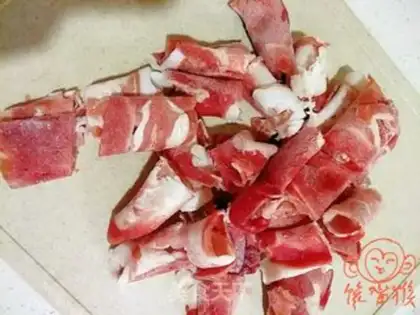 Make The lamb noodles step 3