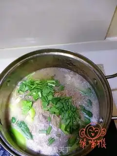 Make The lamb noodles step 7
