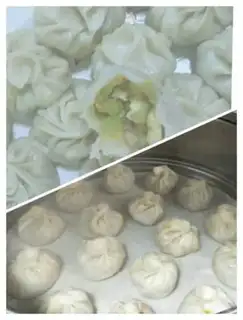 Make Flamingos, celery buns step 9