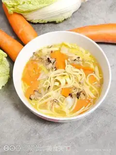 Make Carrots, cabbage, pasta step 9