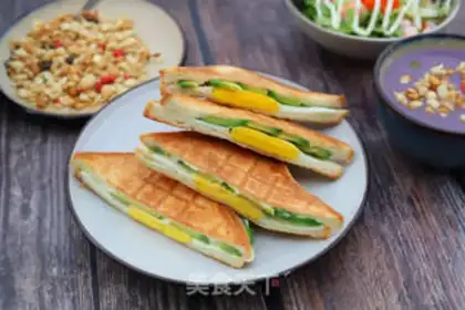 Make Butter egg sandwich step 8