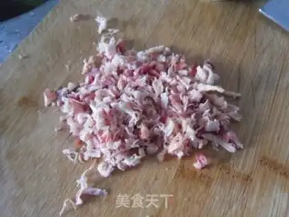 Make Squid silk soup step 1
