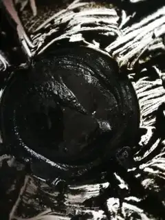Make Homemade black sesame sauce step 11