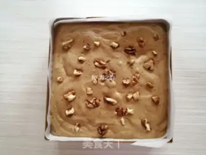 Make Peach cake step 8