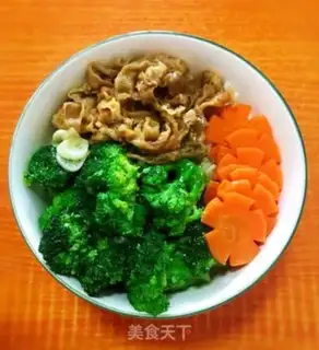 Make Cow-cow rice, broccoli step 5