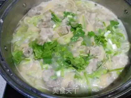 Make Spam noodles step 8