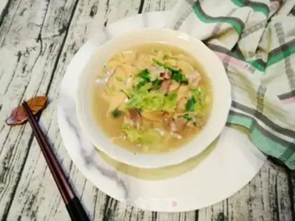 Make Spam noodles step 9