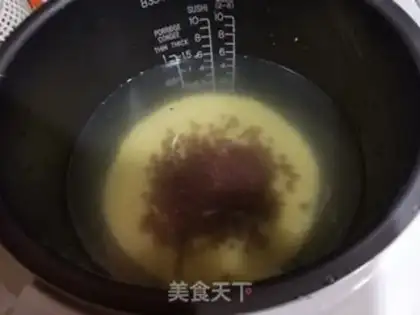 Make Red bean porridge step 2