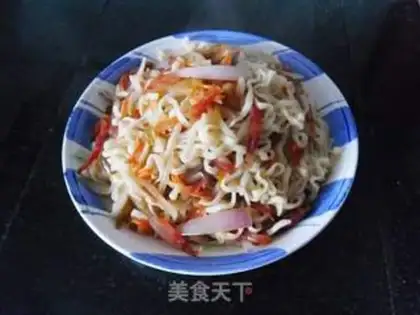 Make Breakfast noodles step 7