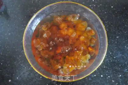 Make Mango Peach and Silver Spam step 1