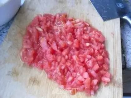 Make Tomato breakfast step 1