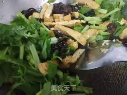 Make Wood bean and celery step 6