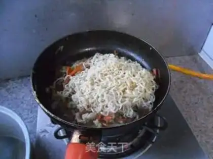 Make Four pieces of noodles step 10