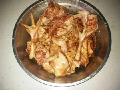 Make Cinnamon chicken step 5