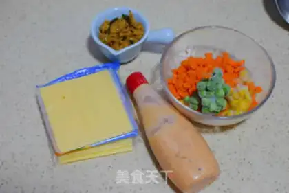 Make Meat and cheese step 0