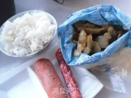 Make Four-coloured fried rice step 0