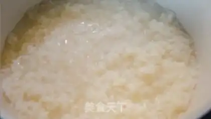 Make Tomato cod congee step 0