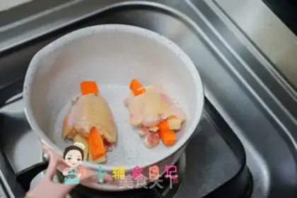 Make No-bone chicken noodle set step 4