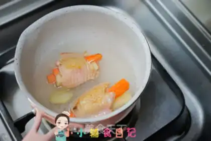Make No-bone chicken noodle set step 6