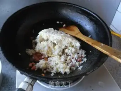 Make Four-dried rice step 4