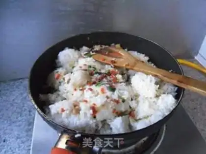 Make Four-coloured fried rice step 6