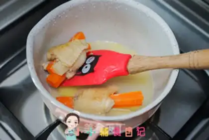 Make No-bone chicken noodle set step 8