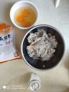 Make Fish tofu step 1