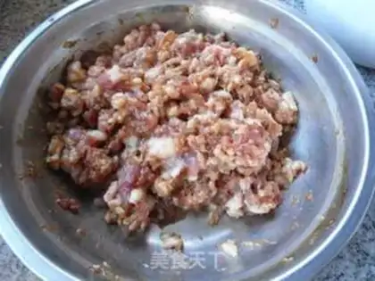 Make Pork cabbage buns step 4