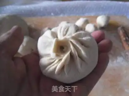 Make Pork cabbage buns step 8