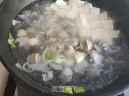 Make Soy sauce tofu soup step 9