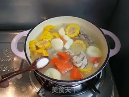 Make Corn rib soup step 8