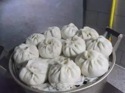 Make Pork cabbage buns step 12