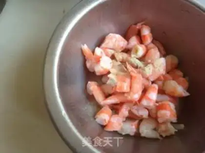 Make Shrimp fried eggs step 0