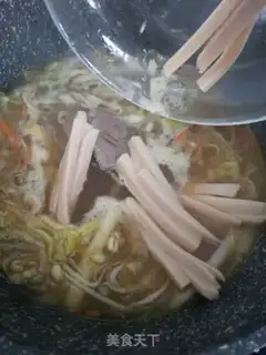 Make Fast-hand beef bubbles step 7