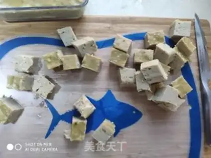 Make Fish tofu step 7