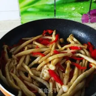 Make Fresh white mushrooms step 5