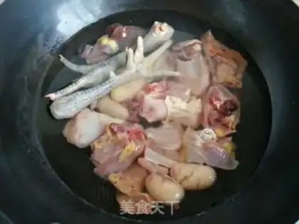Make Chicken soup on the cedar step 2