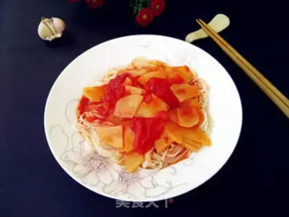 Make Tomato potatoes and noodles step 10