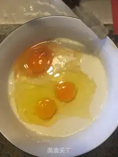 Make Homemade eggcakes step 2