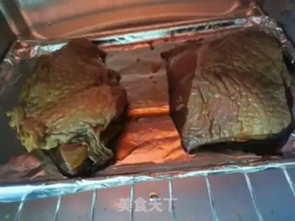 Make Burn chicken legs step 7