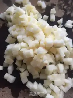 Make Apple date tea step 3